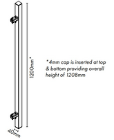 Aluminium BLADE - 1200H GATE CONVERTER - BLACK